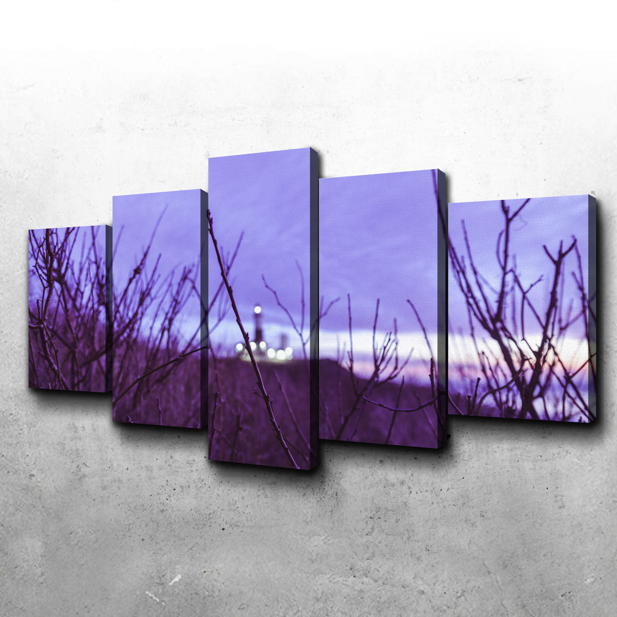 Faded Lighthouse Wall Art