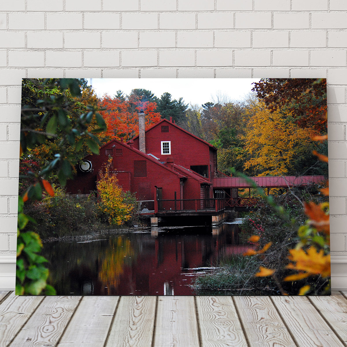 Fall Colors in Historic Connecticut Wall Art