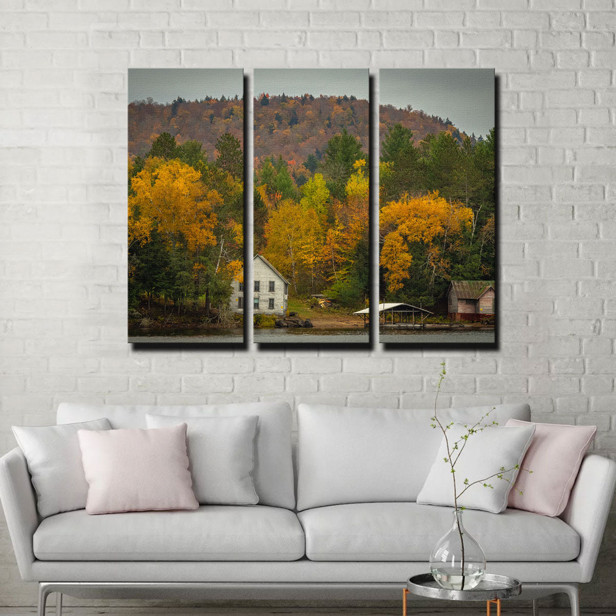 Fall in the Adirondacks Canvas Set