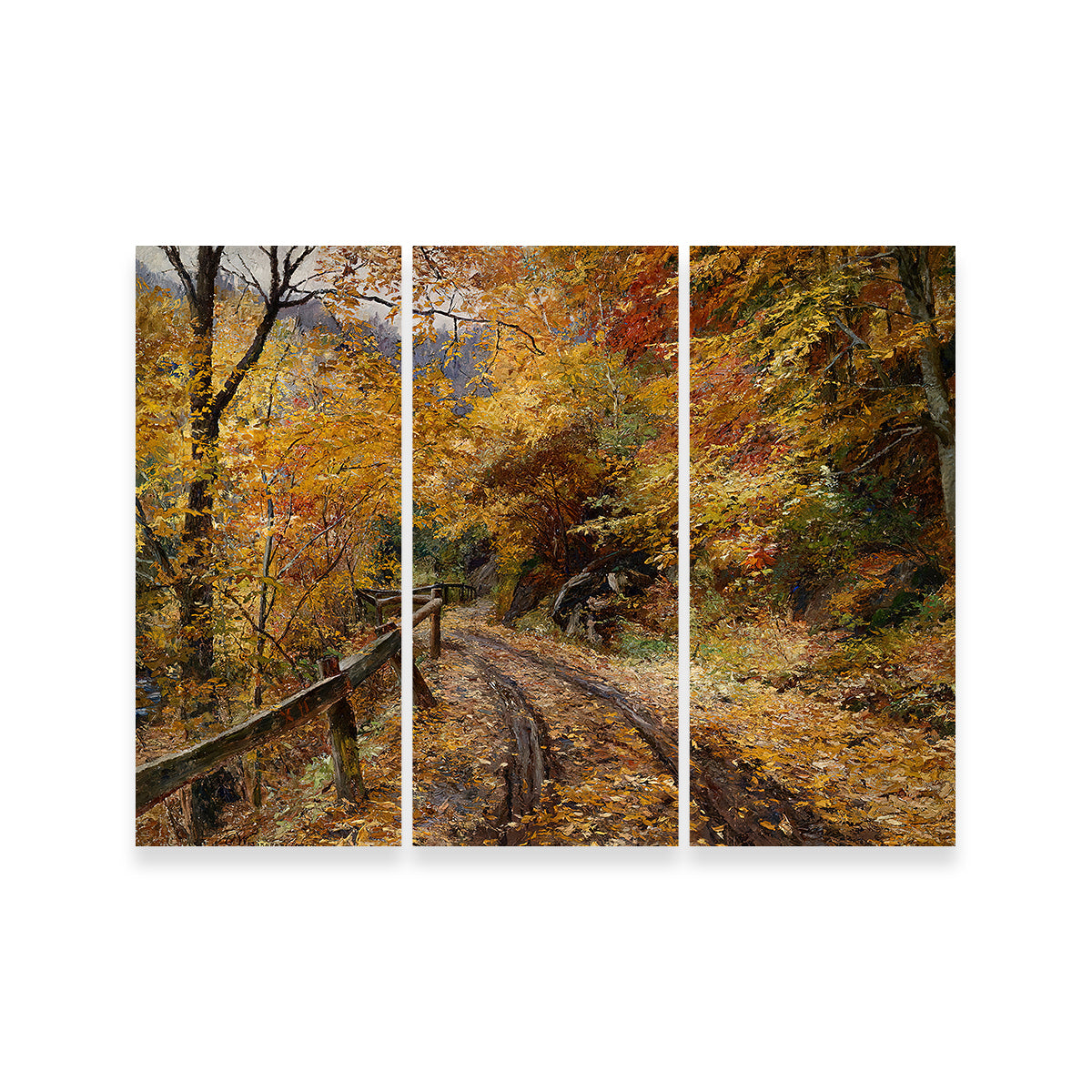 Falling Leaves Wall Art