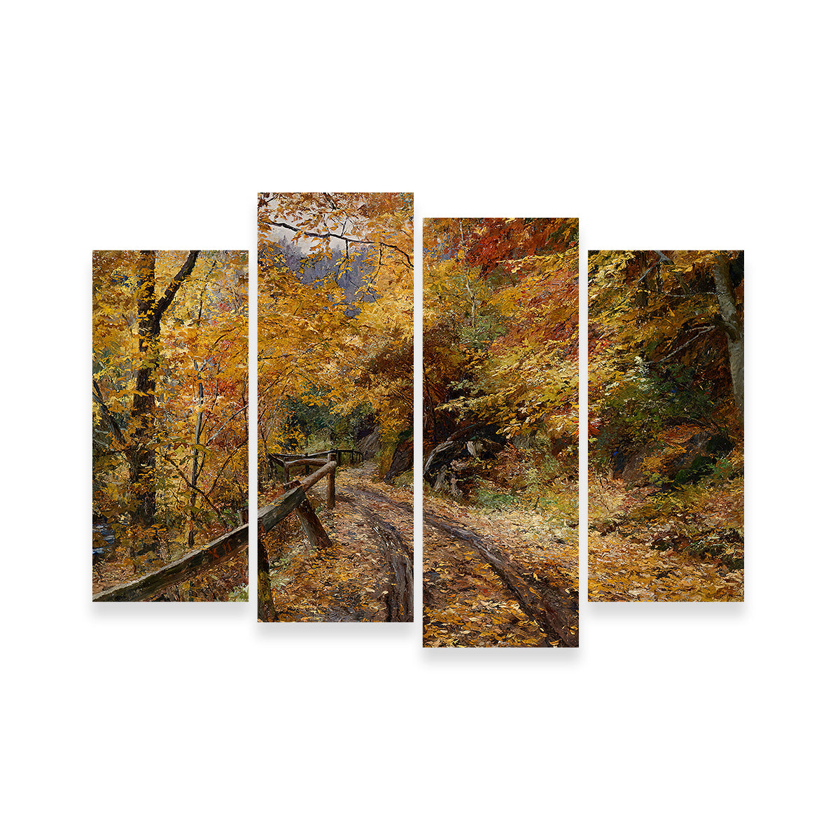 Falling Leaves Wall Art