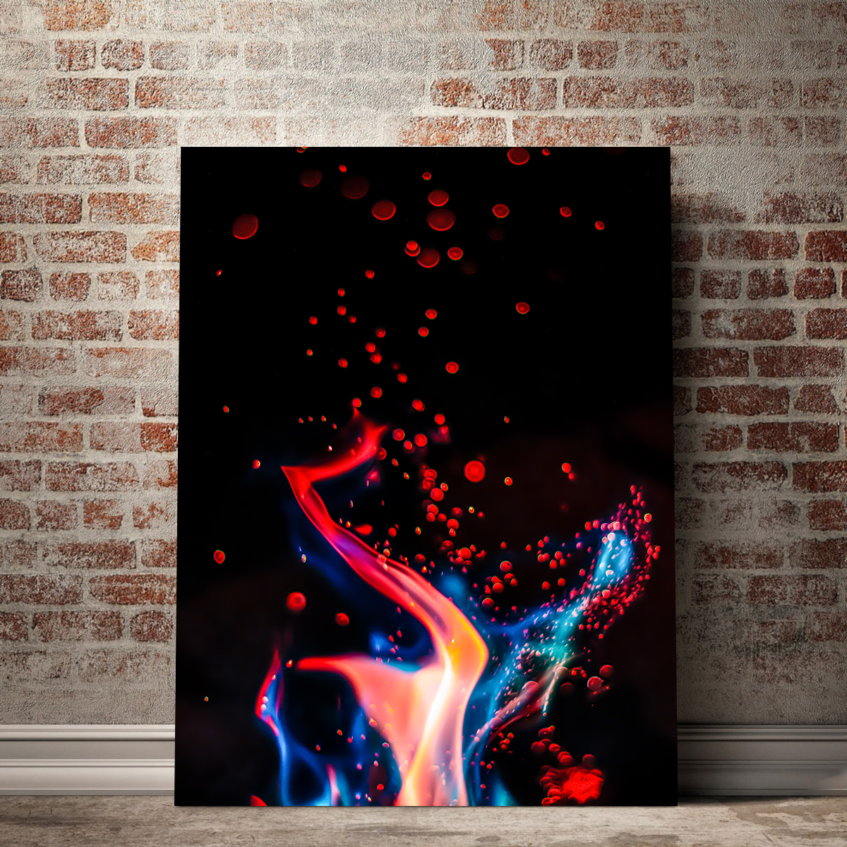 Flame Wall Art