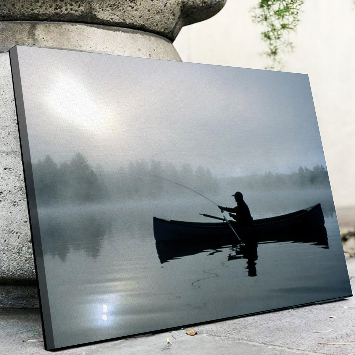 Fishing Boat Canvas Wall Art