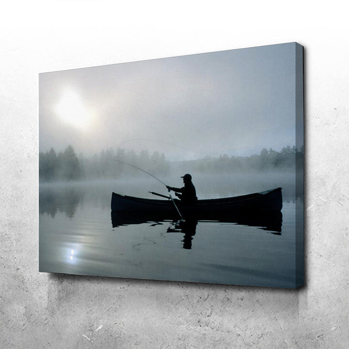 Fishing Boat Canvas Wall Art