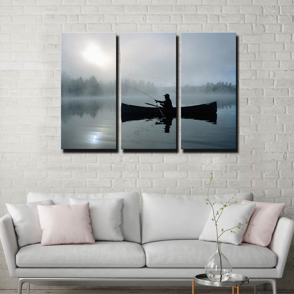 Fishing Boat Canvas Wall Art