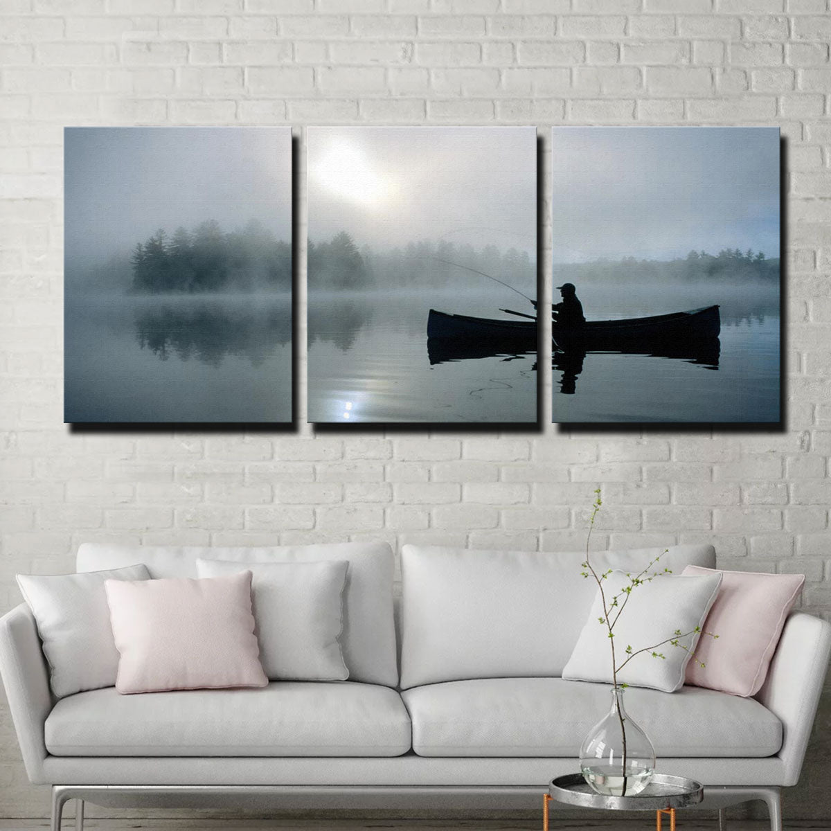 Fishing Boat Canvas Wall Art
