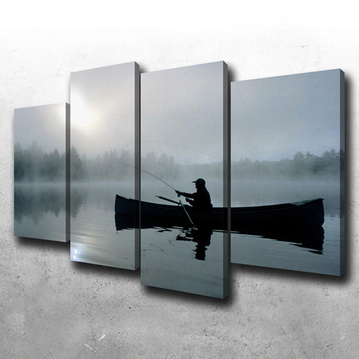 Fishing Boat Canvas Wall Art