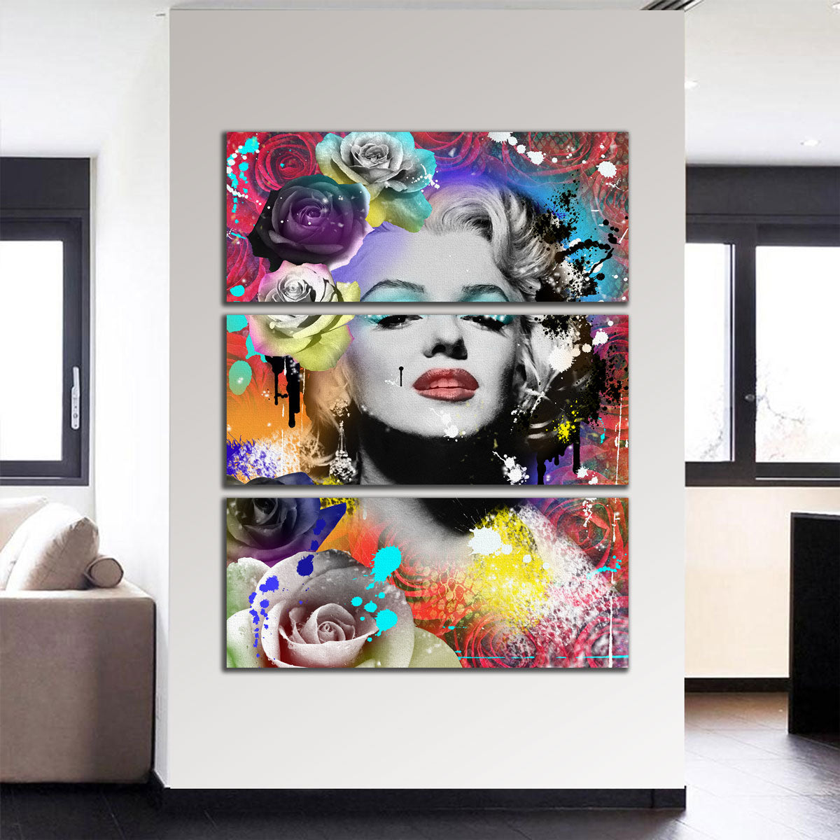 Floral Monroe Wall Art