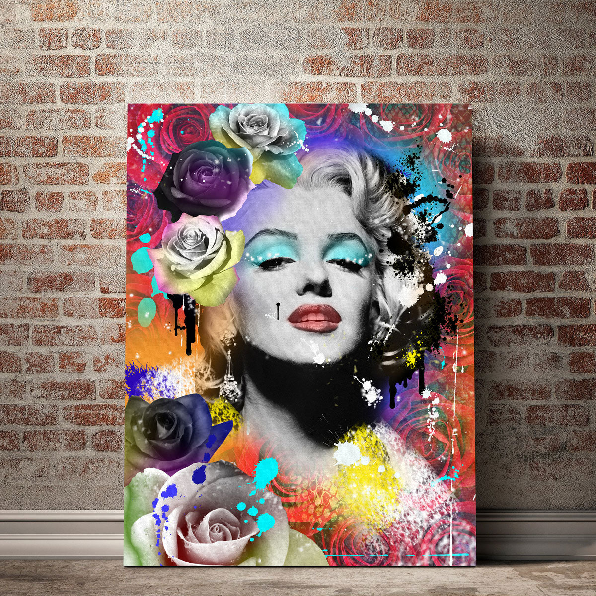 Floral Monroe Wall Art