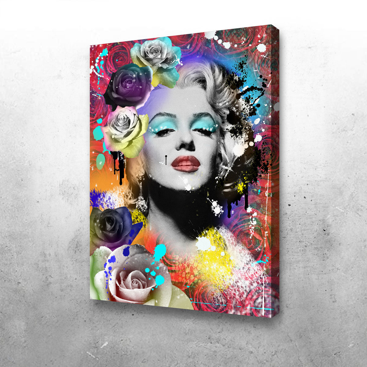 Floral Monroe Wall Art