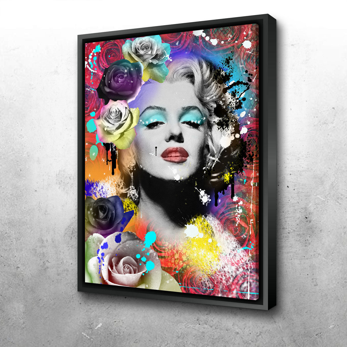 Floral Monroe Wall Art