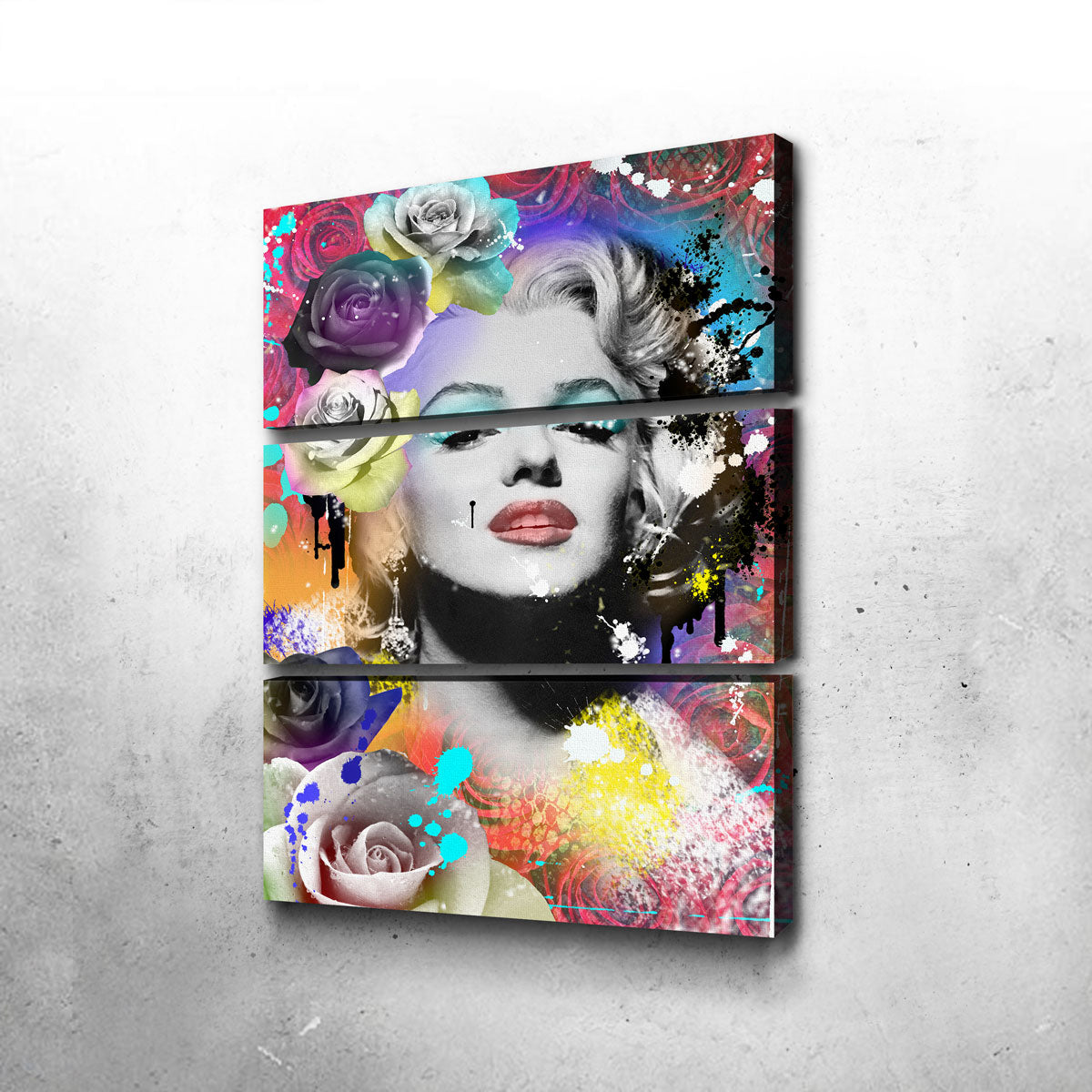 Floral Monroe Wall Art
