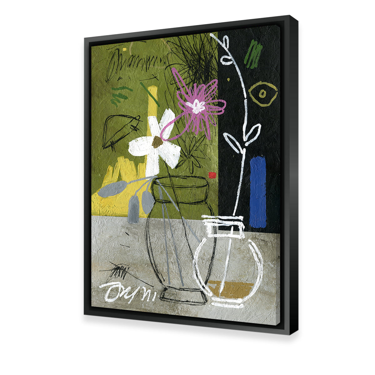 Flowers Abstract Wall Art