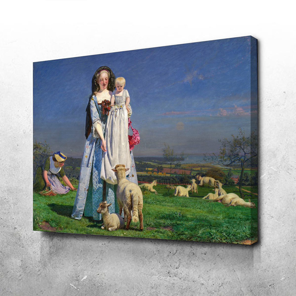 Pretty Baa-Lambs Wall Art