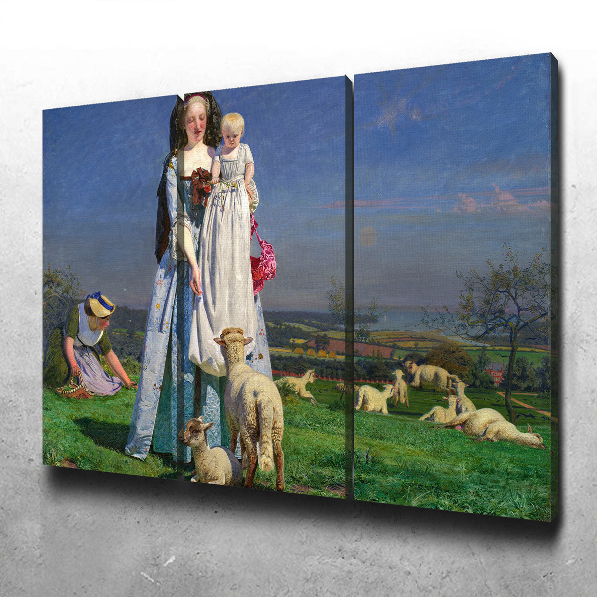 Pretty Baa-Lambs Wall Art