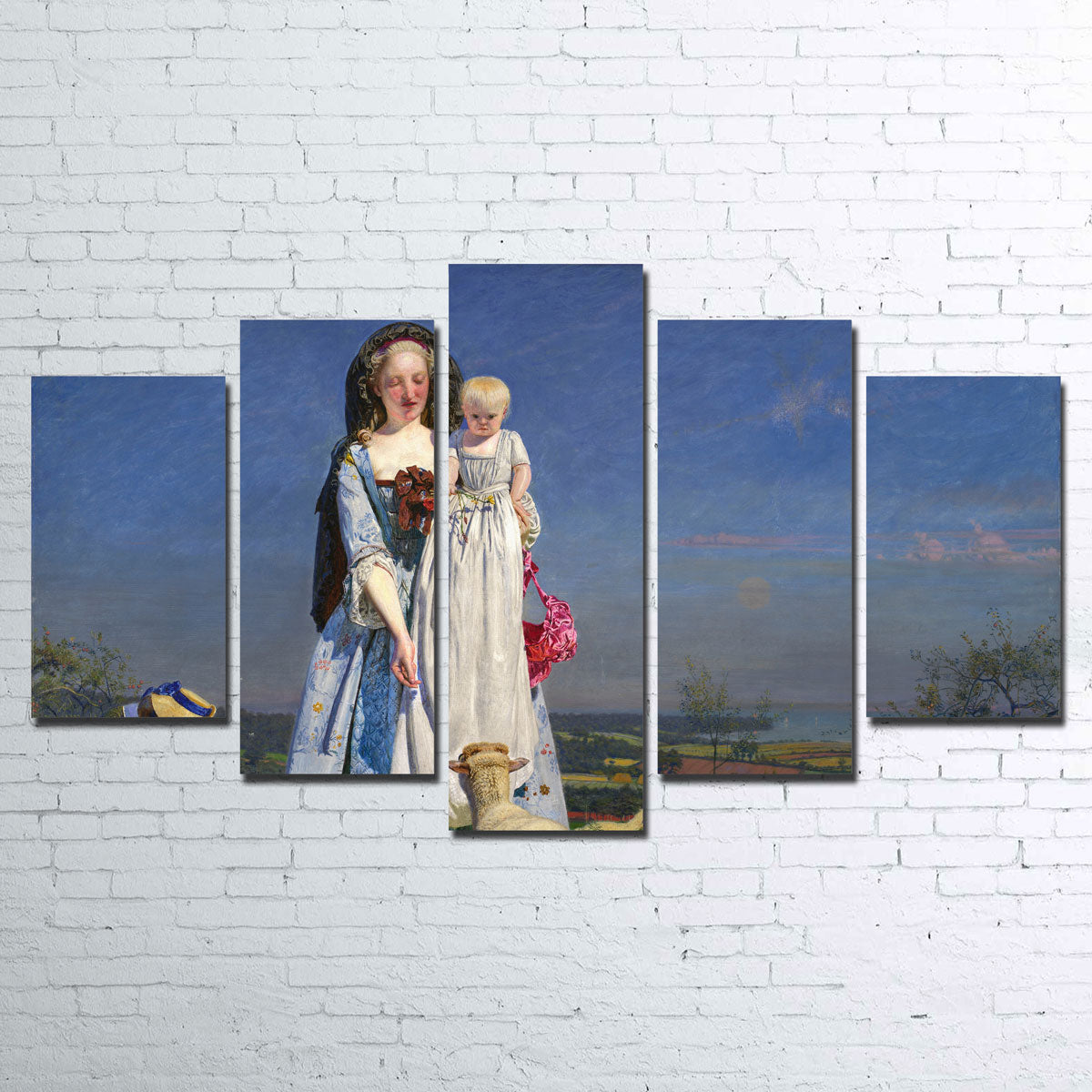 Pretty Baa-Lambs Wall Art