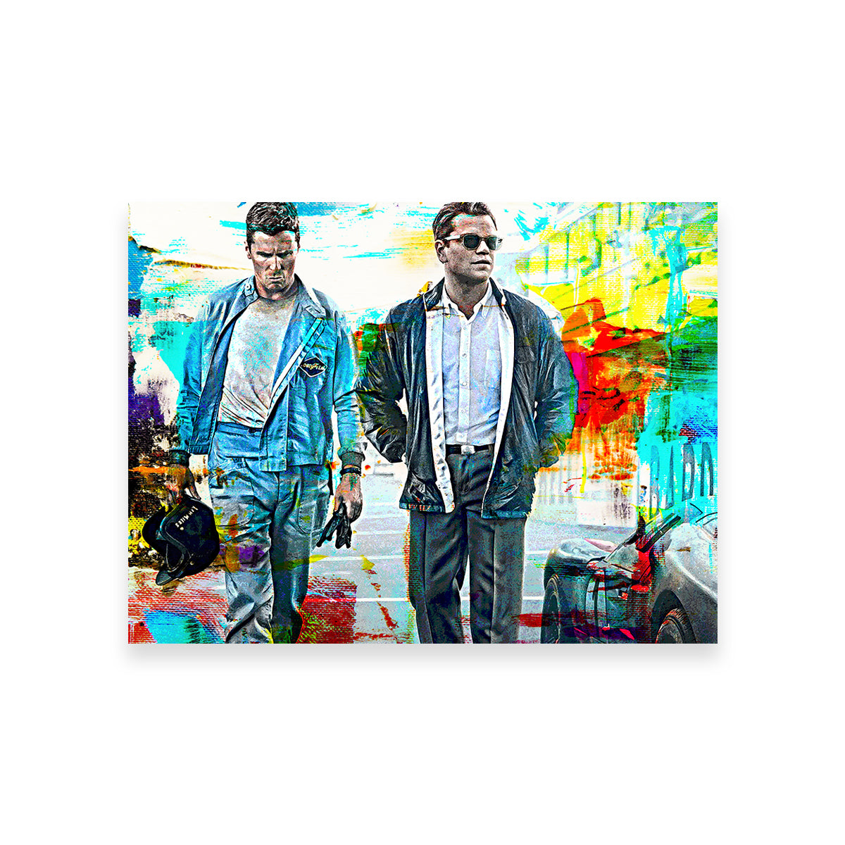 Ford vs Ferrari Wall Art