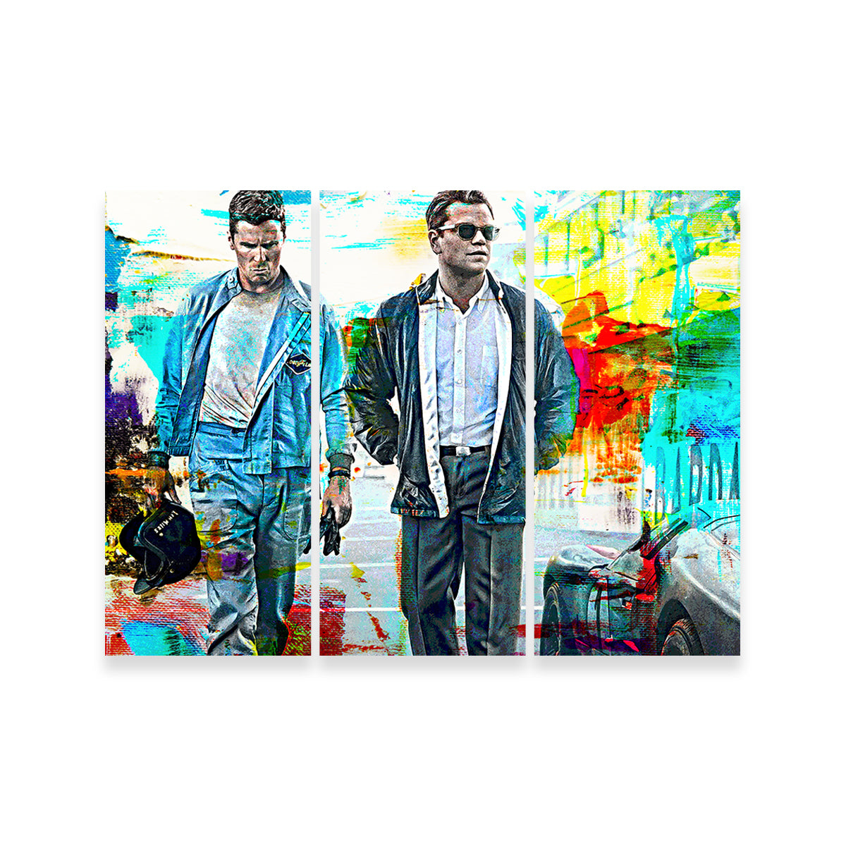 Ford vs Ferrari Wall Art