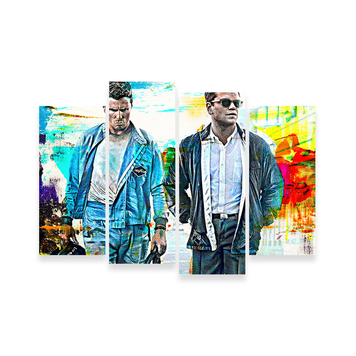 Ford vs Ferrari Wall Art