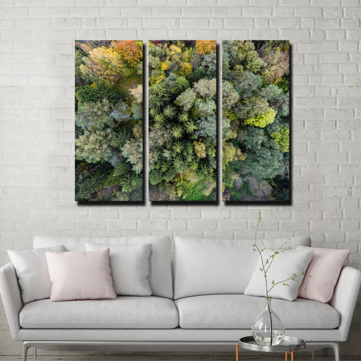 Forest From Above Wall Art