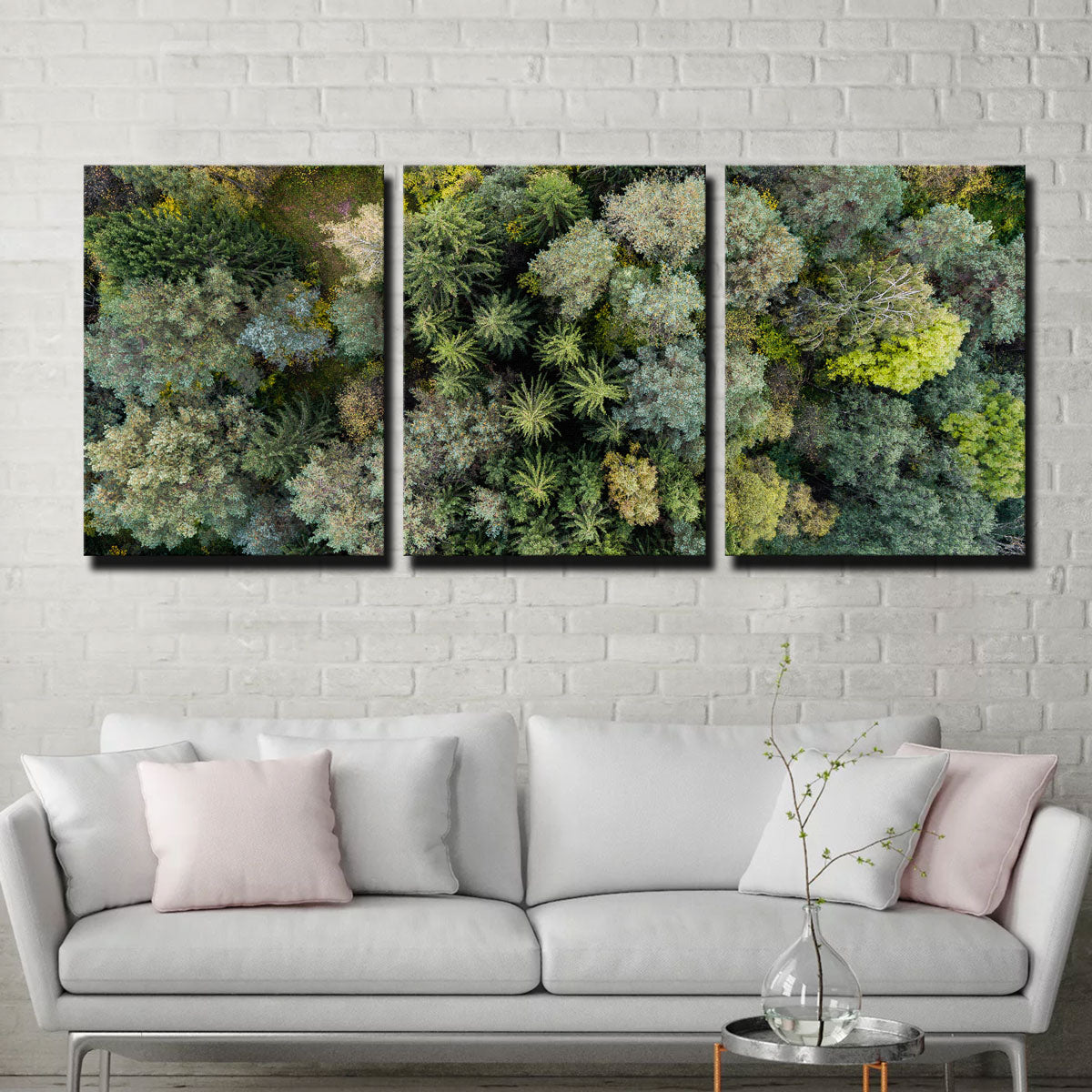 Forest From Above Wall Art