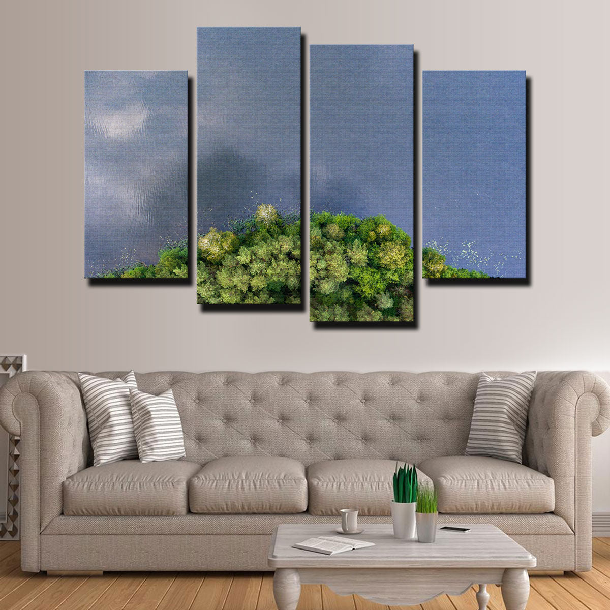 Forest Meets Water Wall Art