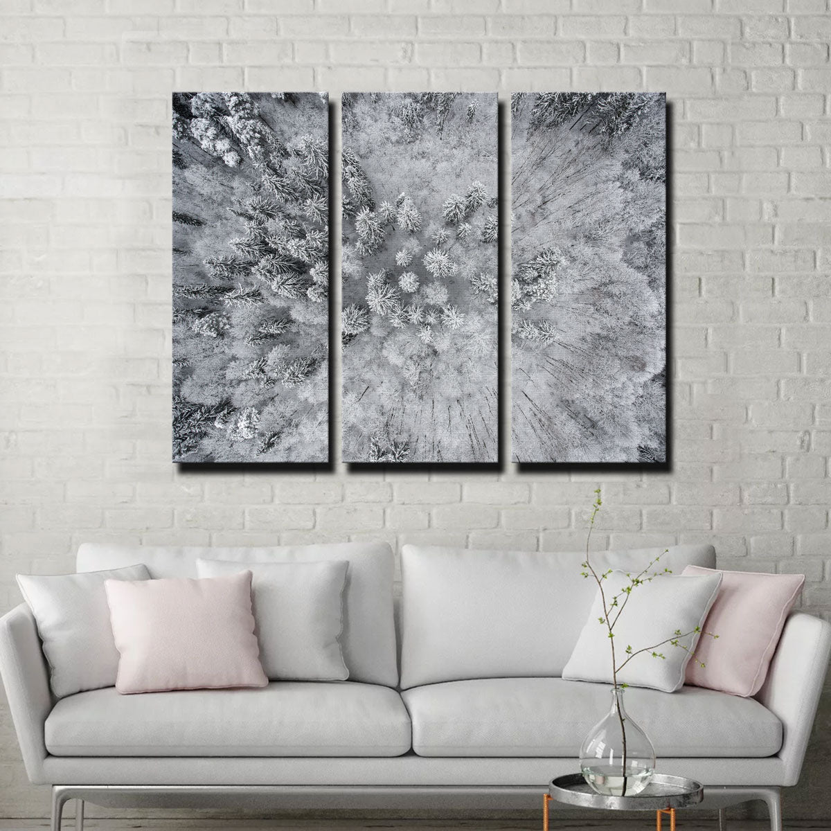 Forest Snow Wall Art