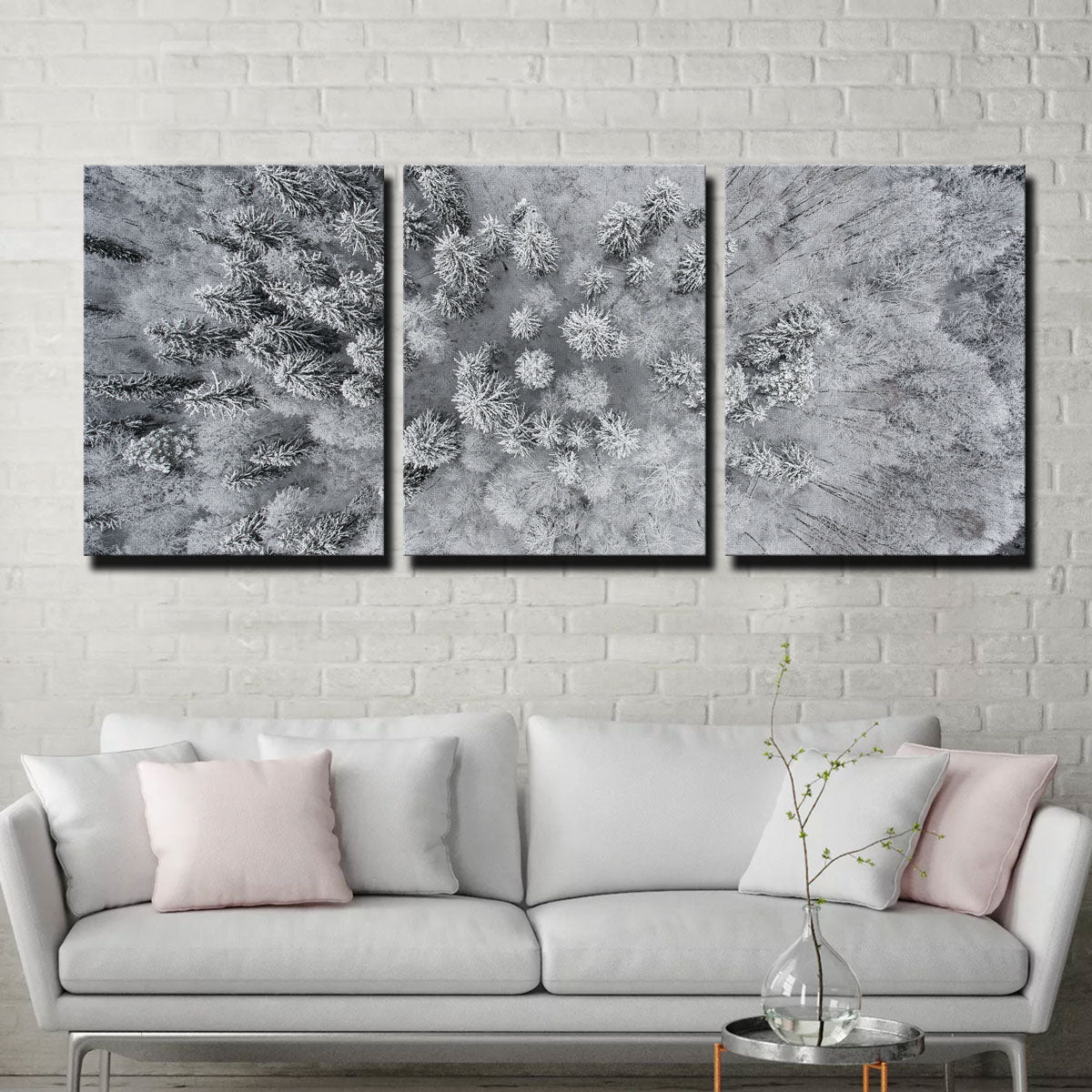 Forest Snow Wall Art