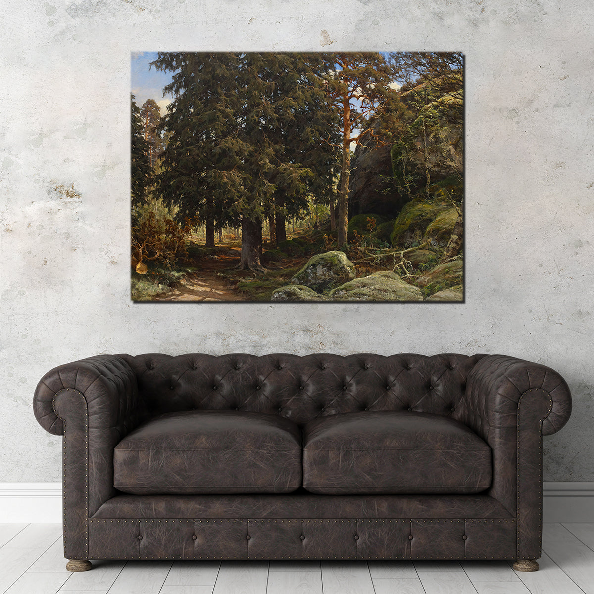 Forest Interior Wall Art