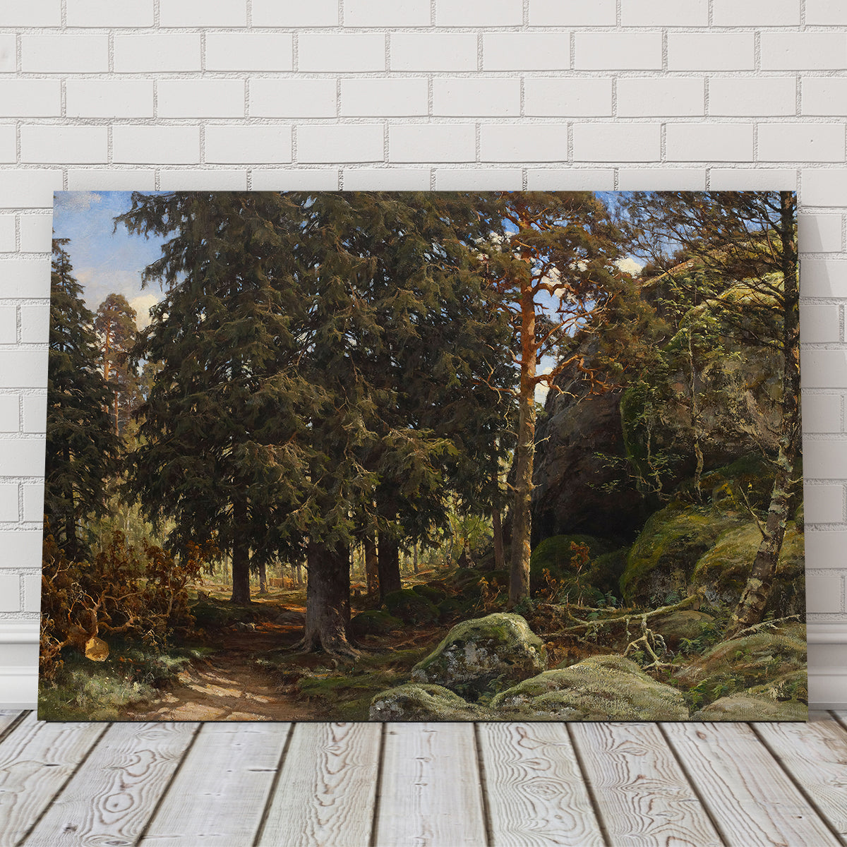 Forest Interior Wall Art