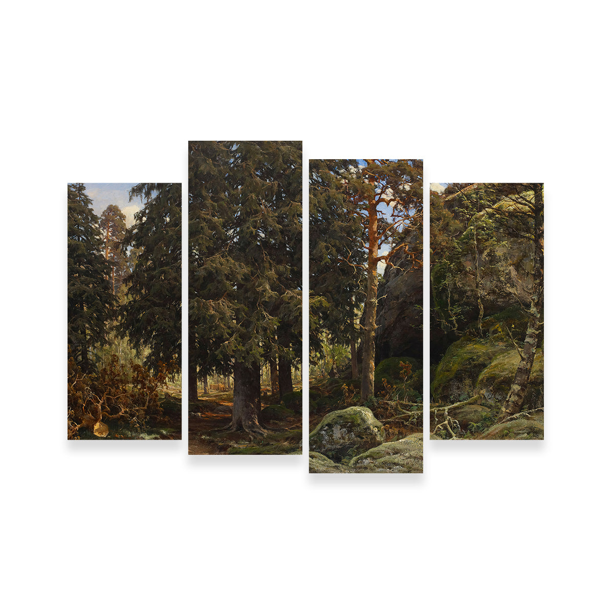 Forest Interior Wall Art