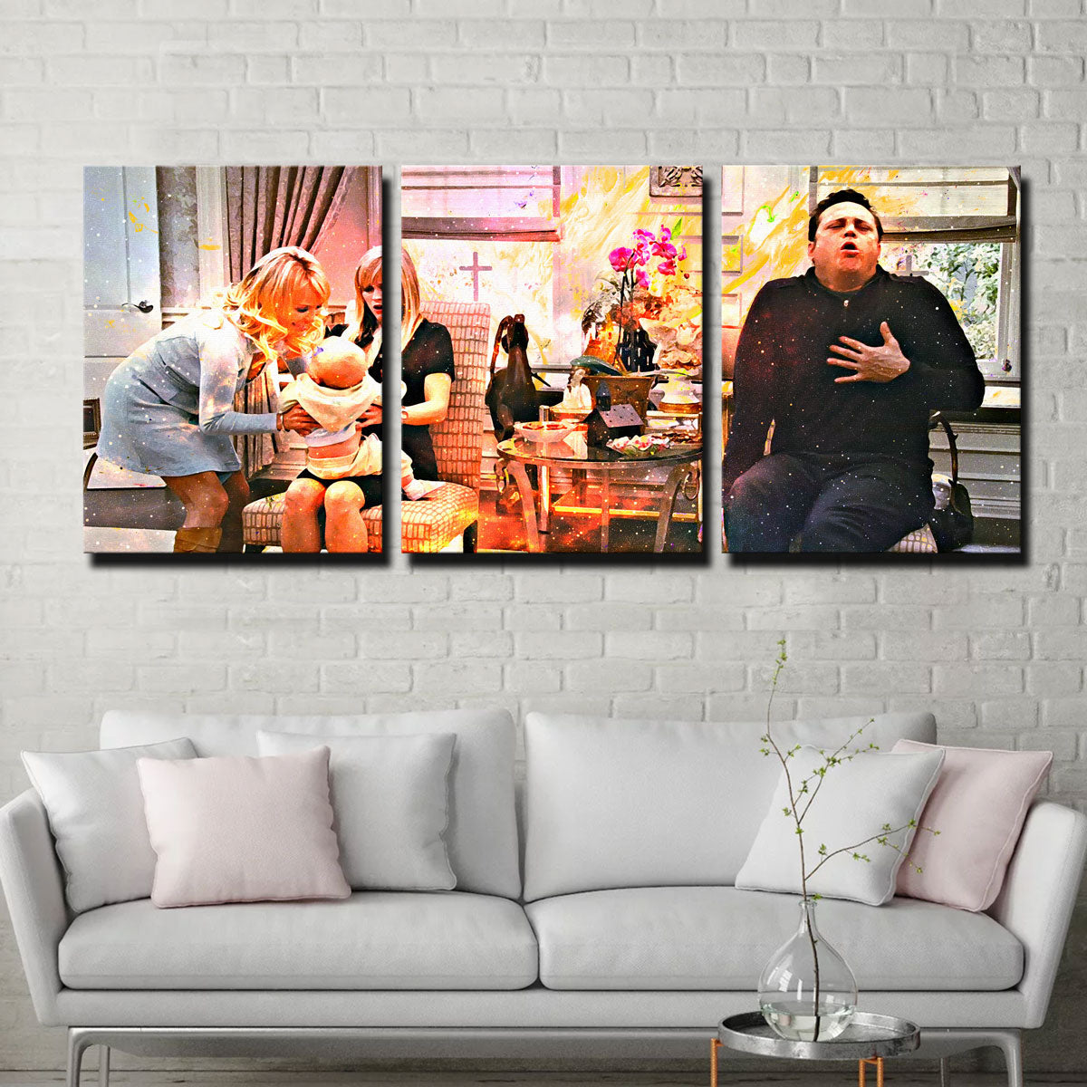 Four Christmases Canvas Set