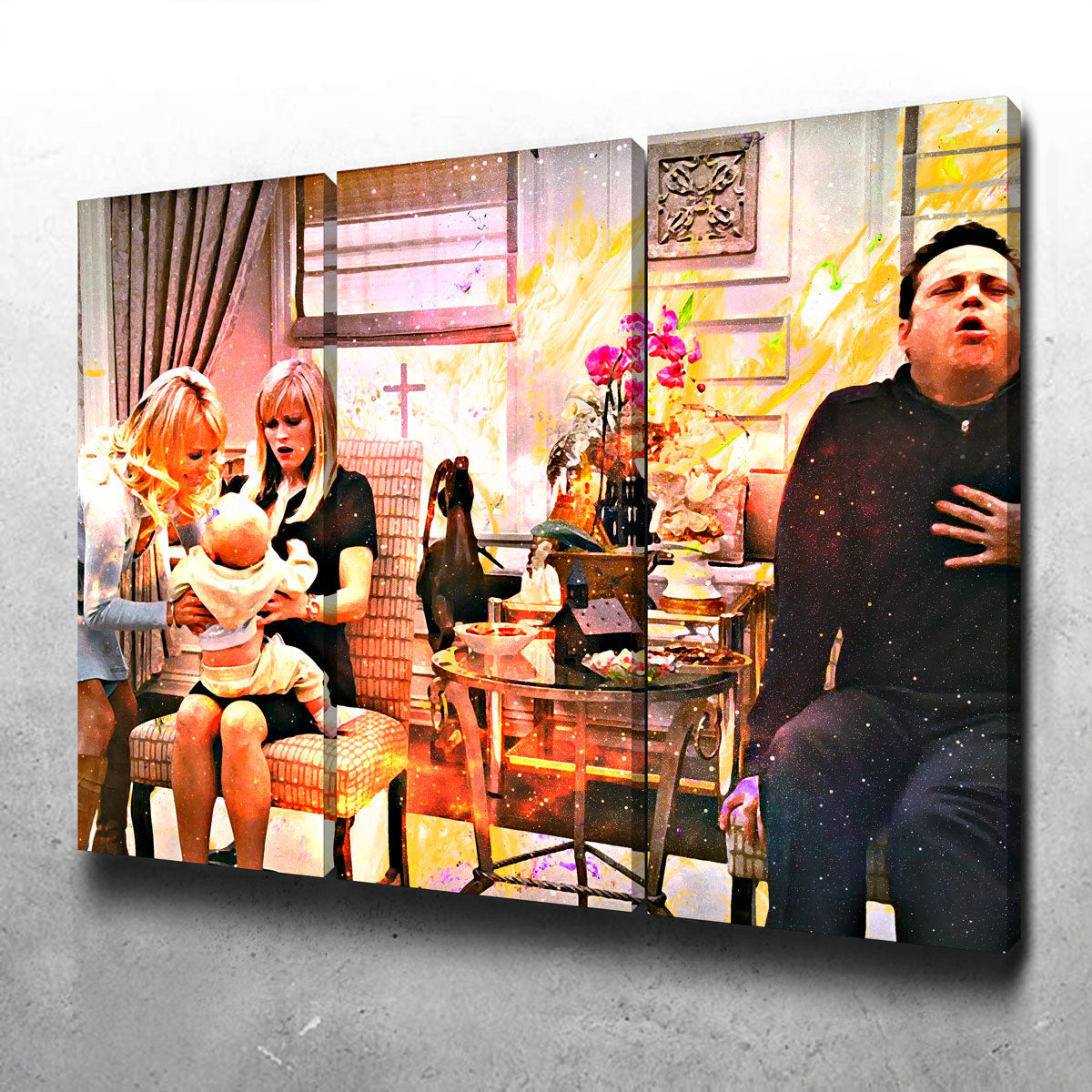 Four Christmases Wall Art