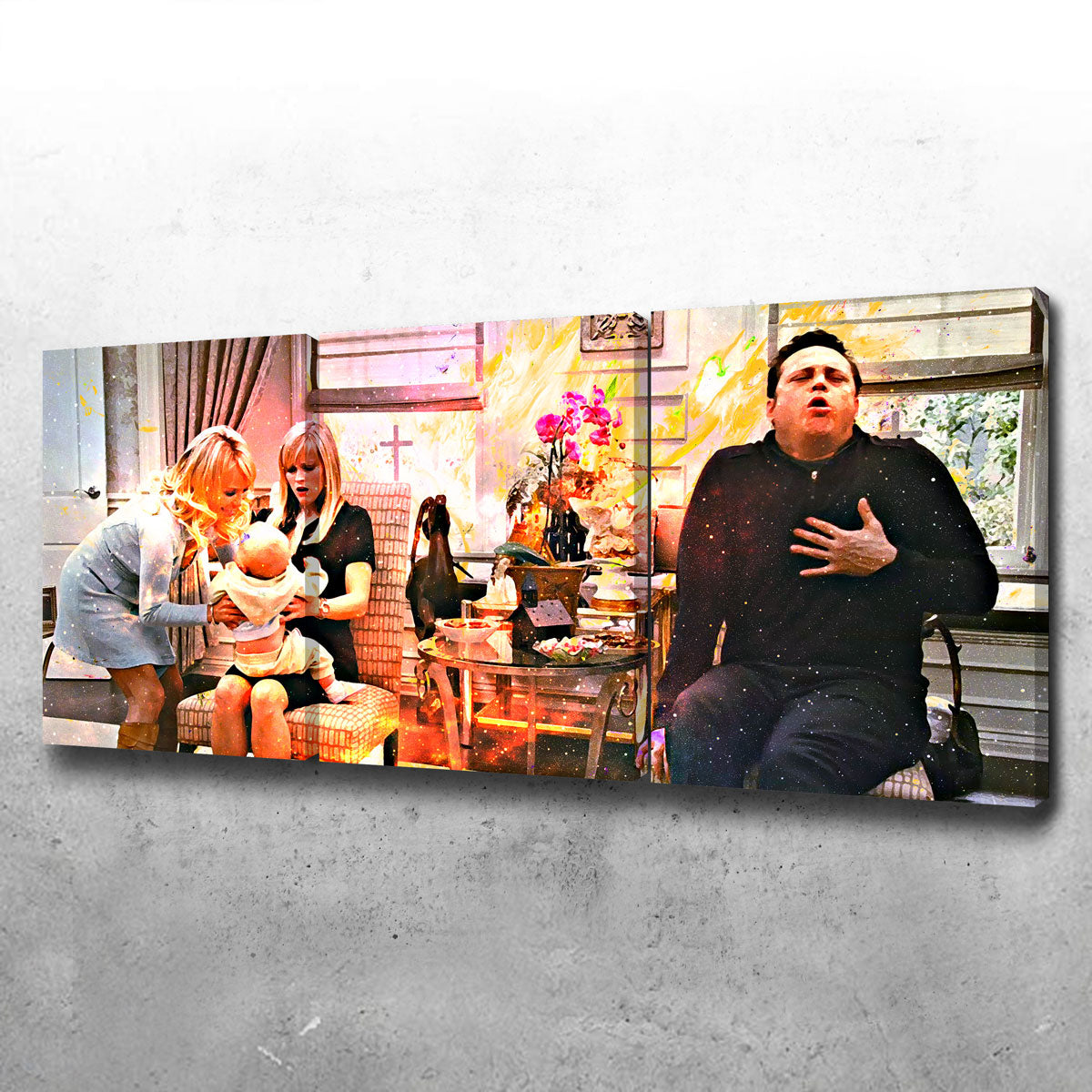 Four Christmases Wall Art
