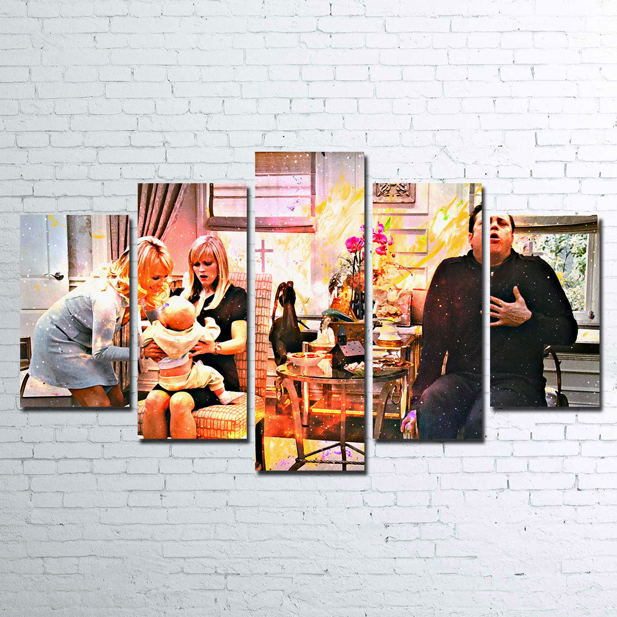 Four Christmases Wall Art