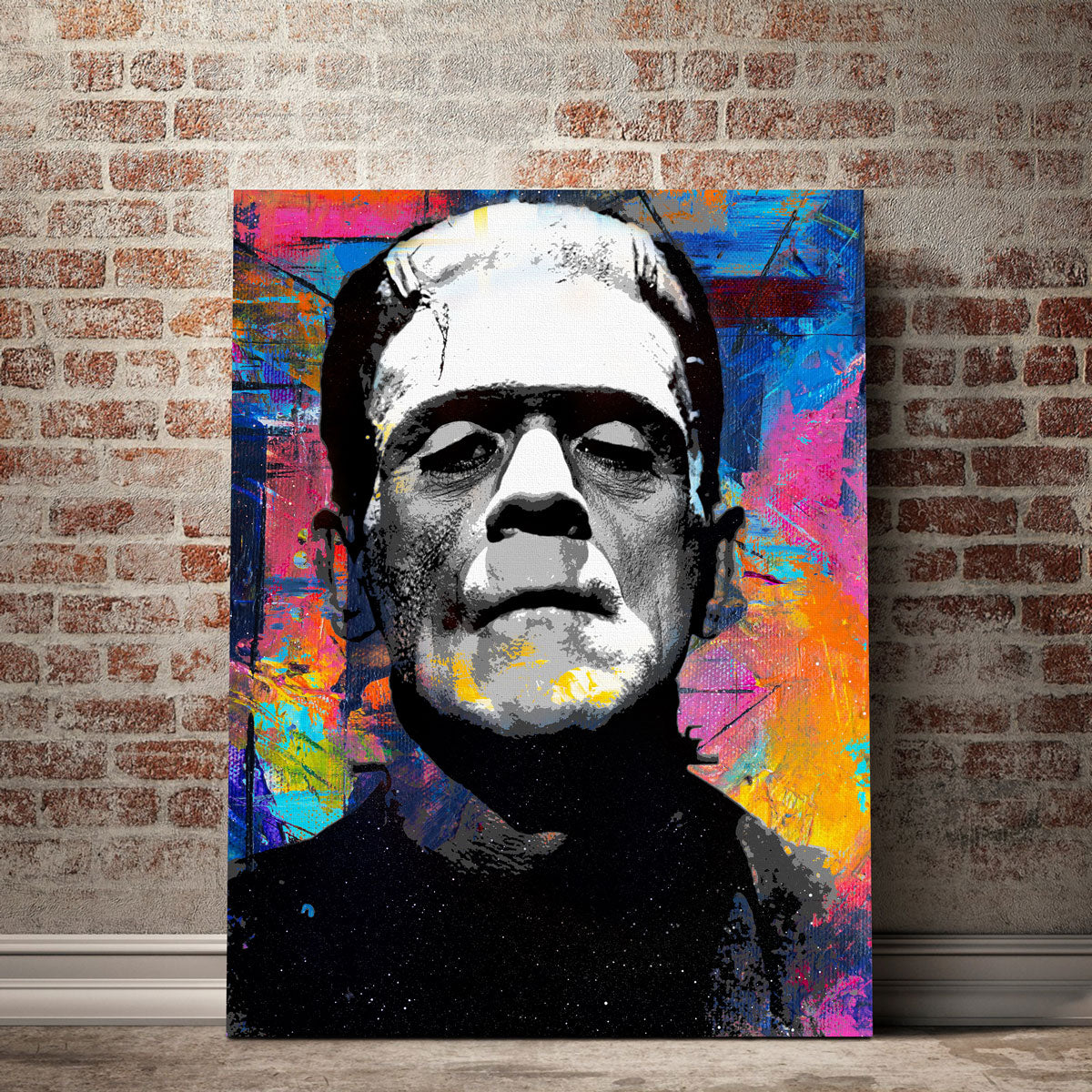 Frankenstein Colors Wall Art