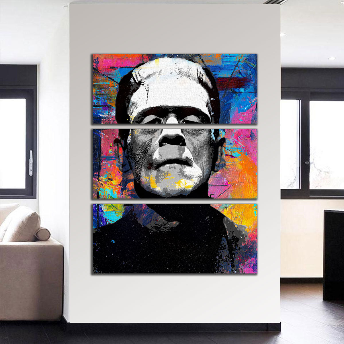 Frankenstein Colors Wall Art