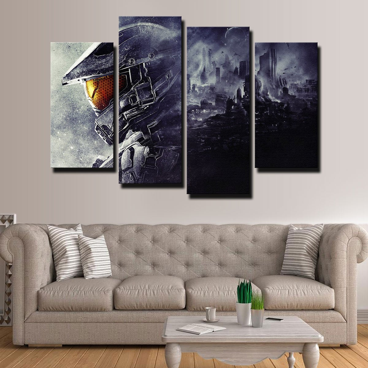 Halo Master Chief Wall Art