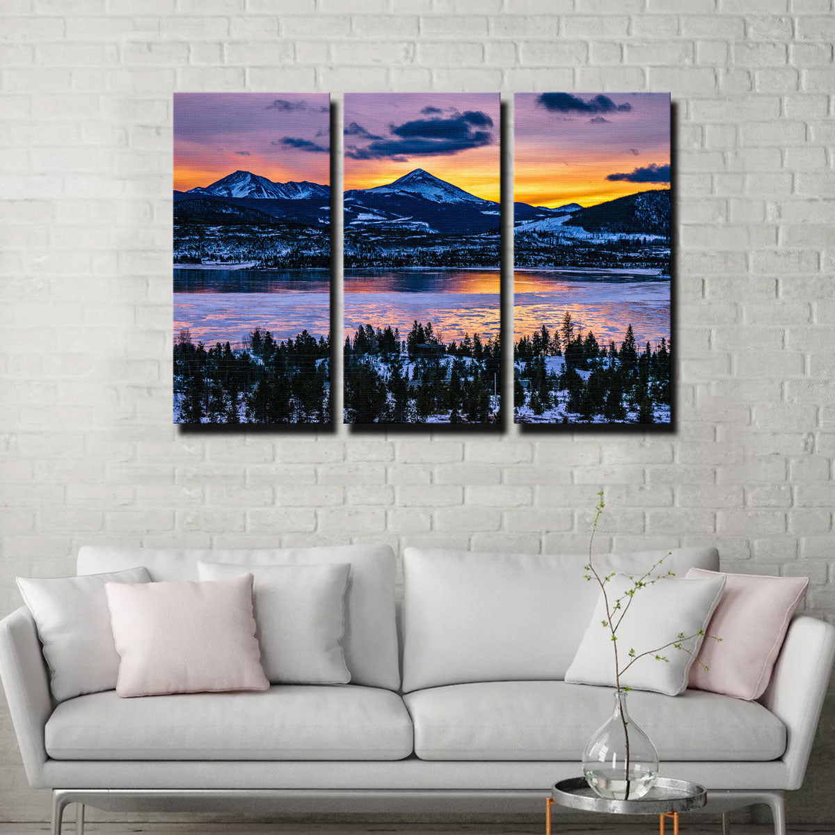 Frozen Lake Wall Art
