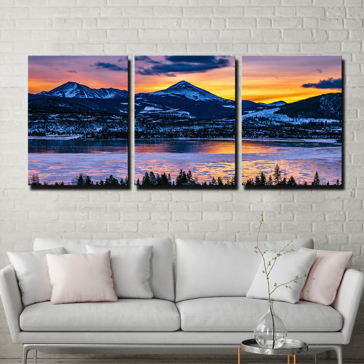Frozen Lake Wall Art