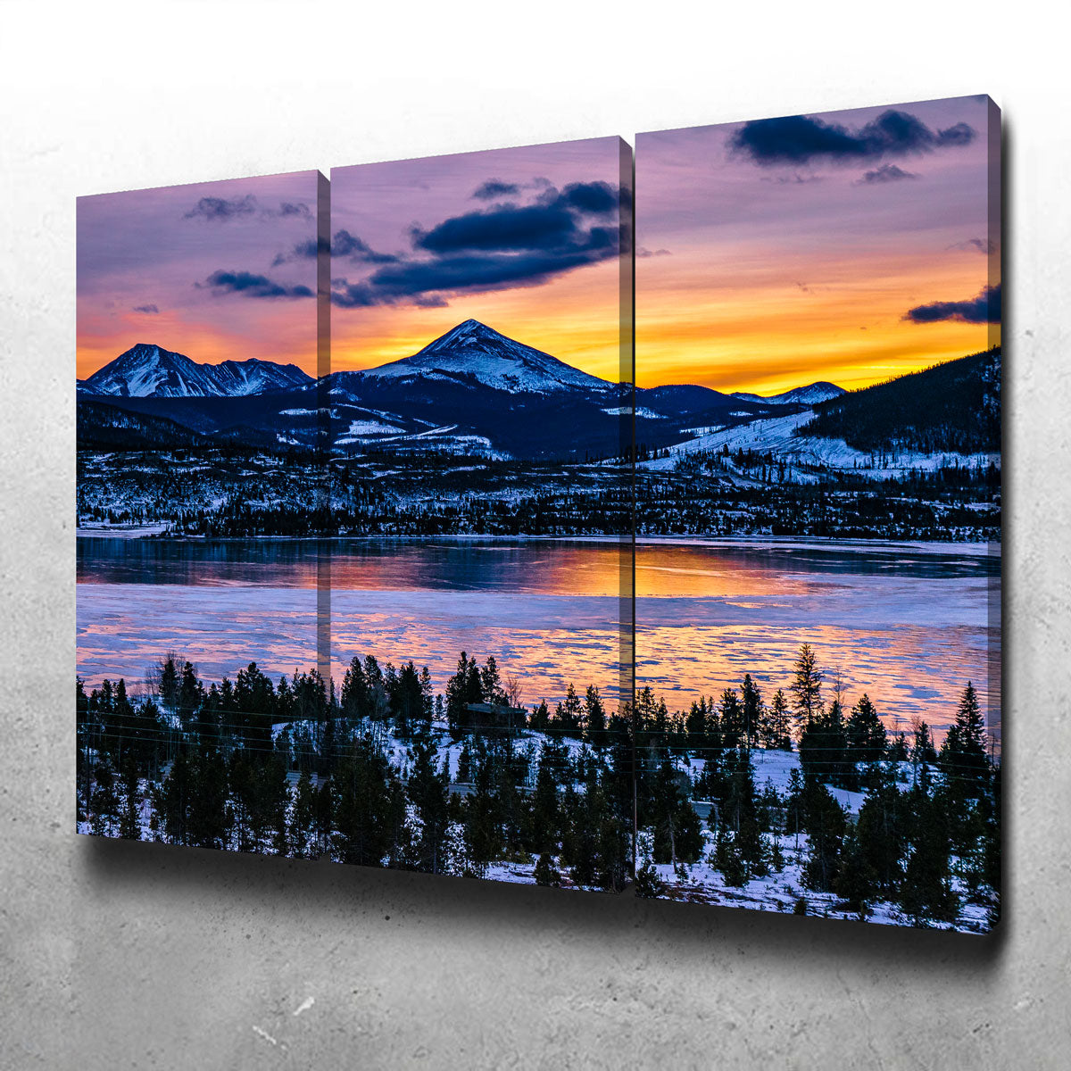 Frozen Lake Wall Art