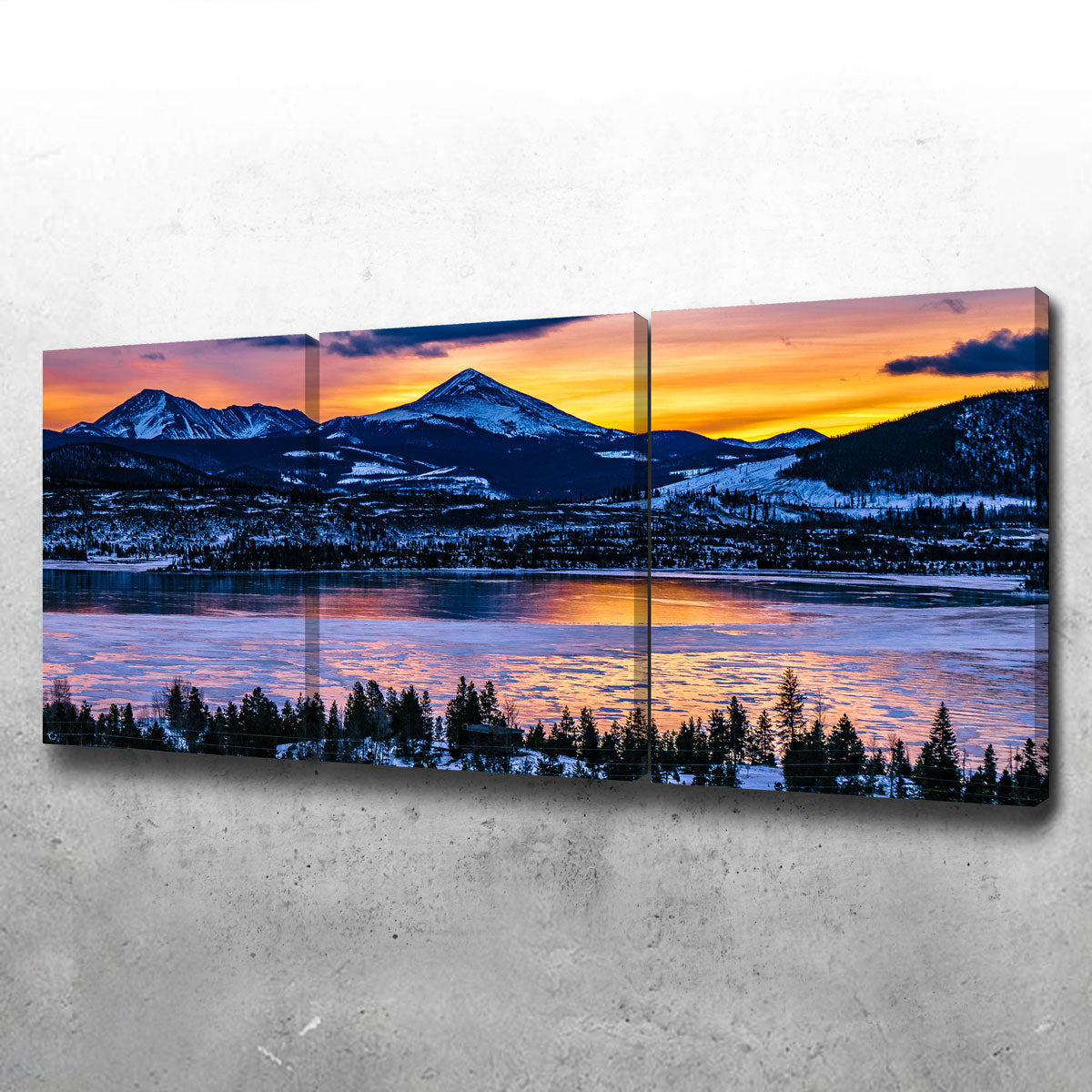 Frozen Lake Wall Art