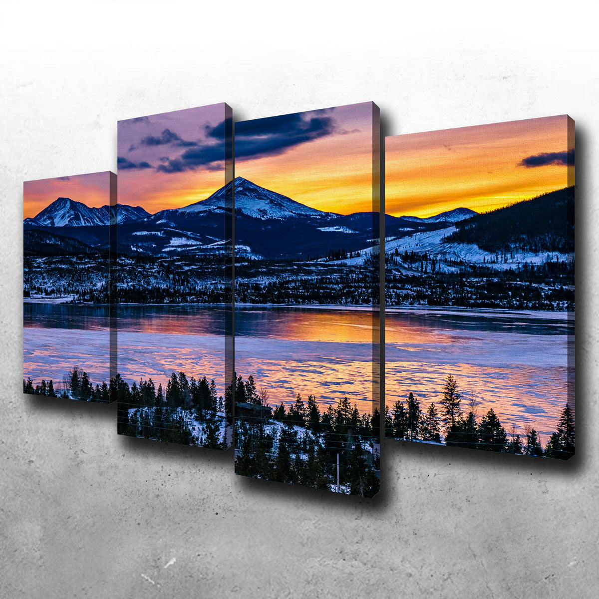 Frozen Lake Wall Art