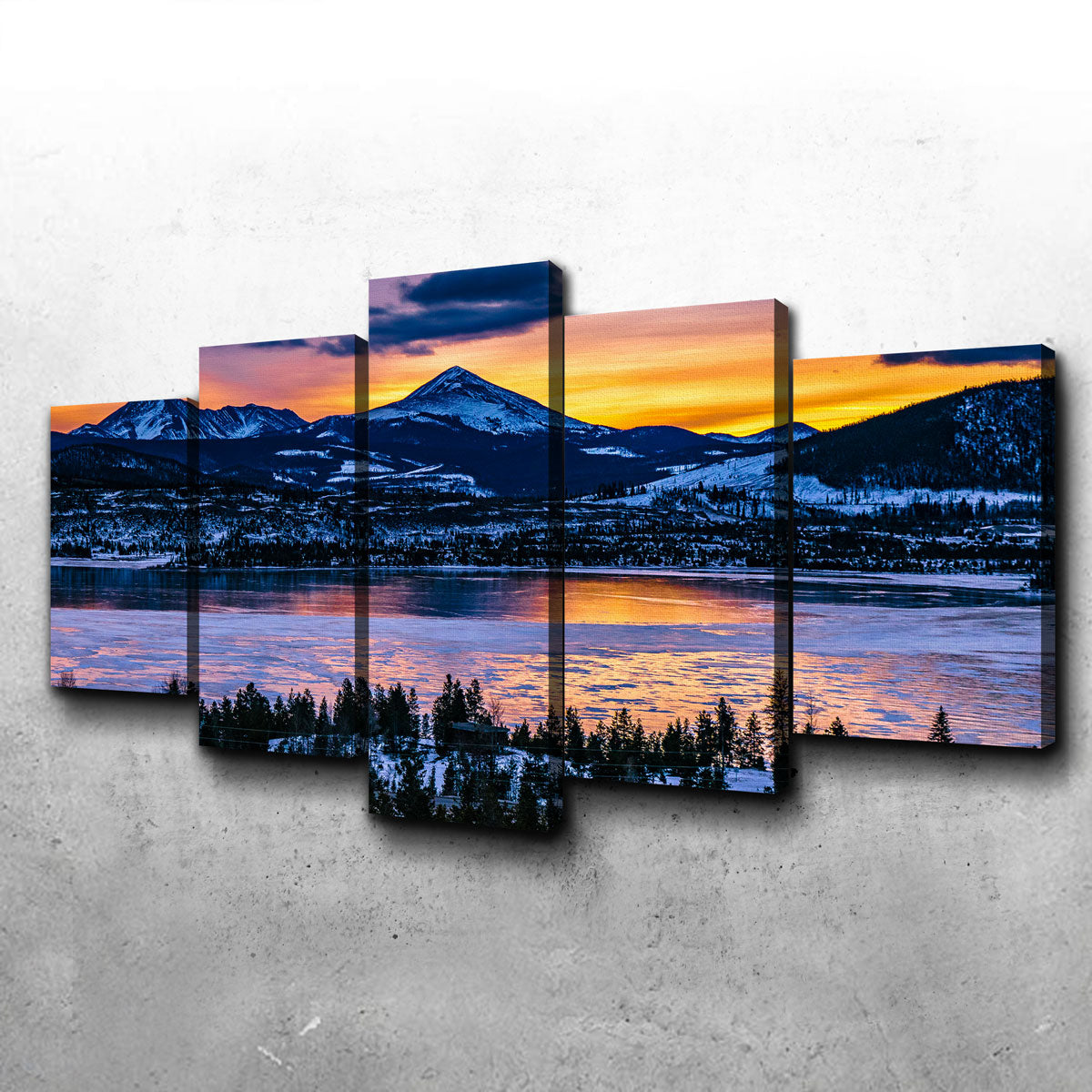 Frozen Lake Wall Art