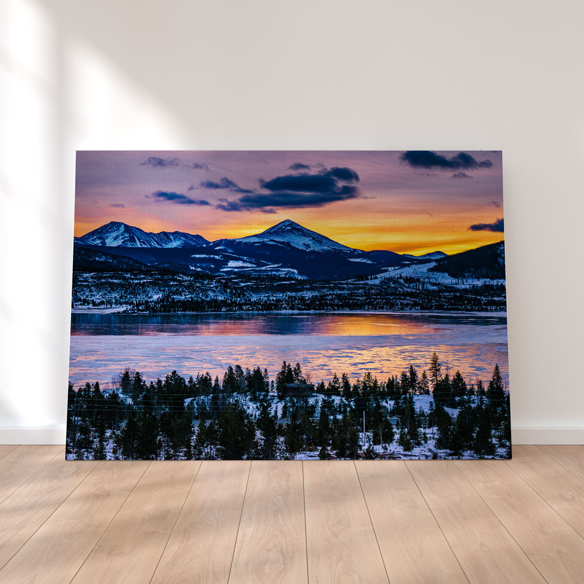 Frozen Lake Wall Art
