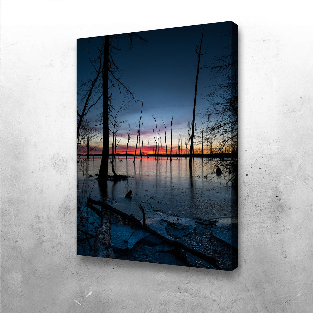 Frozen Sunset Wall Art