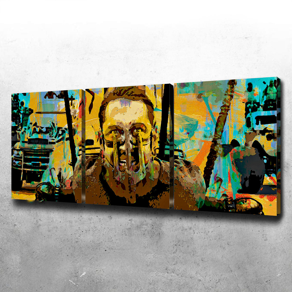 Abstract Fury Road Wall Art