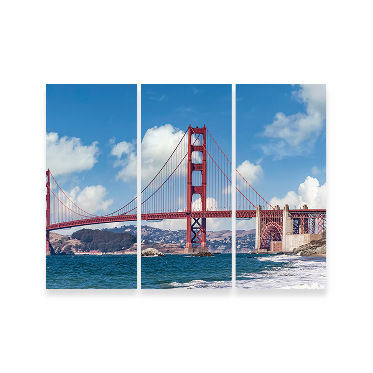 Golden Gate Baker Beach Panoramic