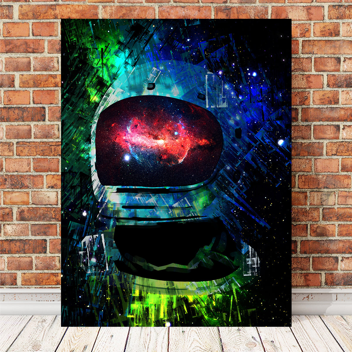 Galaxy Glow 3 Wall Art
