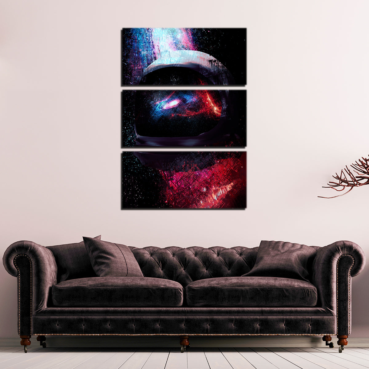 Galaxy Glow 6 Wall Art